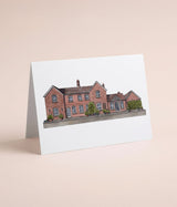 Custom Watercolour House Card