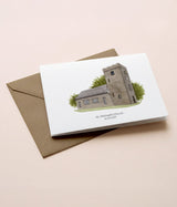 Custom Watercolour Wedding Venue Card