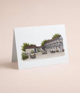 Custom Watercolour Wedding Venue Card