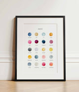 The Colours of Aquarius Print