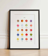 The Colours of Aries Print