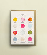 The Colours of August Card