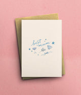 "Best Mum" Illustrated Mother's Day Card