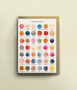 The Colours of The British Coast Card