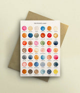 The Colours of The British Coast Card