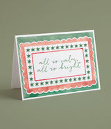 Calm and Bright Christmas Card