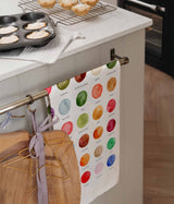 The Colours of Christmas Cotton Tea Towel