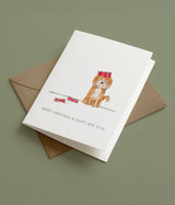 Christmas Cockapoo Card