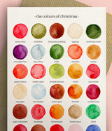 The Colours of Christmas Card