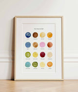 Custom Colours Of Dad Print