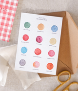 Custom Colours of Us Card