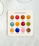 The Colours of England Coaster