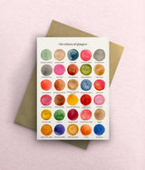 The Colours of Glasgow Card