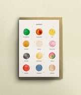 Good Luck Colour Palette Card