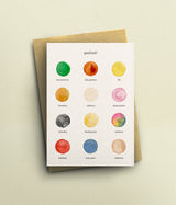 Good Luck Colour Palette Card