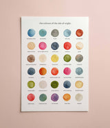 The Colours of The Isle of Wight Print