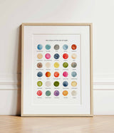 The Colours of The Isle of Wight Print