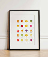 The Colours of Leo Print