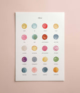 The Colours of Libra Print