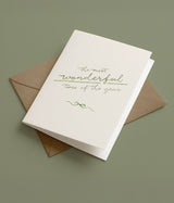The Most Wonderful Time Christmas Card