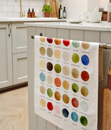 The Colours of The North East Cotton Tea Towel