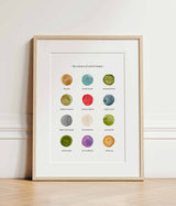 The Colours of North London Print