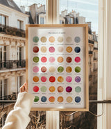 The Colours of Paris Print