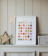 The Colours of Paris Print