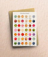 The Colours of Paris Card