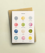 Retirement Colour Palette Card