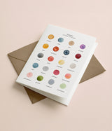 The Colours of Scorpio Card