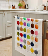 The Colours of Scotland Cotton Tea Towel