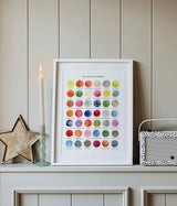 The Colours of Sheffield Print