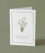 Snowdrops Christmas Card