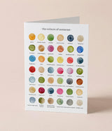 The Colours of Somerset Card