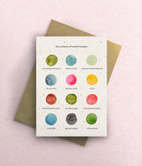 The Colours of South London Card