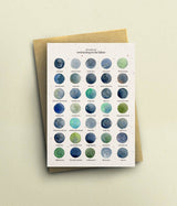 The Colours of Swimming in the Lakes Card