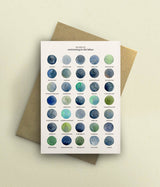 The Colours of Swimming in the Lakes Card