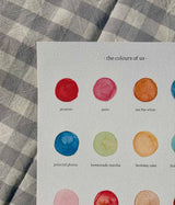 Custom Colours of Us Card