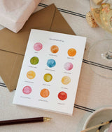 Custom Colours of Us Card