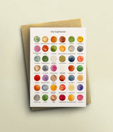 The Colours of The Highlands Card