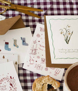 Snowdrops Christmas Card