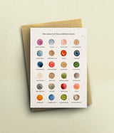 The Colours of the Yorkshire Moors Card