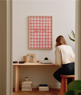 You and Me Gingham Print