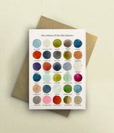 The Colours of The Lake District Card