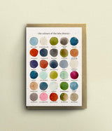 The Colours of The Lake District Card