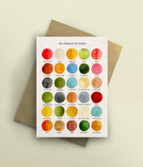 The Colours of Wales Card