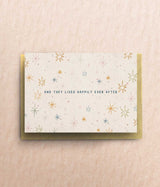 Happily Ever After Card - A6 - bytillyillustration