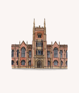 Custom Watercolour Wedding Venue Illustration