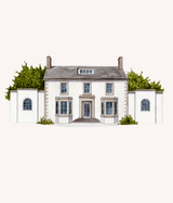 Custom Watercolour Wedding Venue Illustration